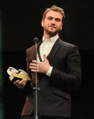 Арас Булут Ийнемли на вручении награды